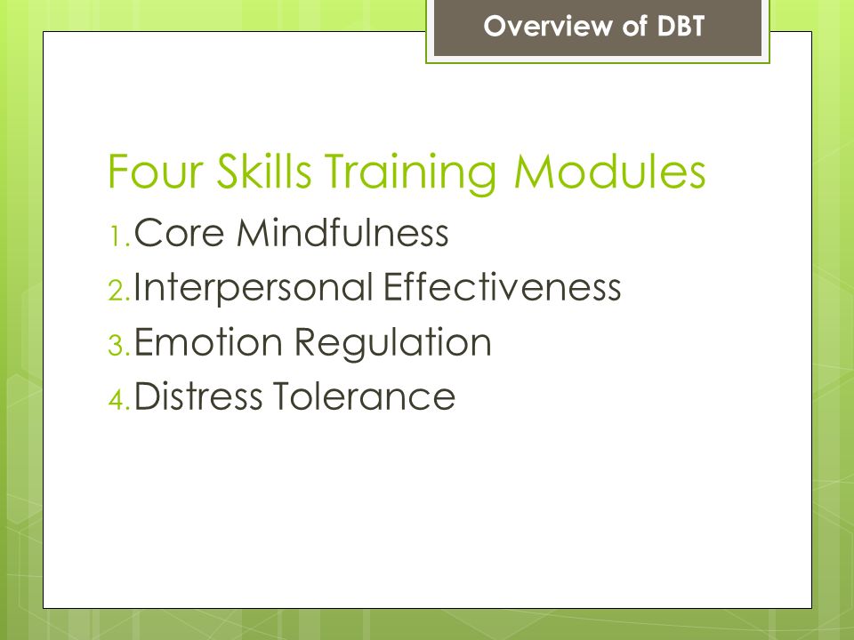 DBT Pre Treatment Dialectical Behavior Therapy In Delaware 49 OFF